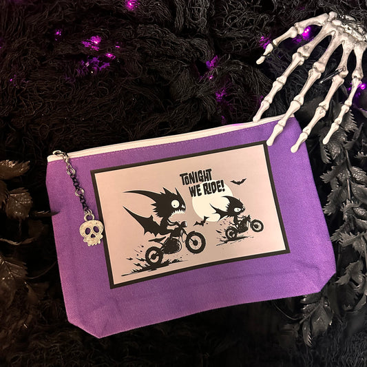 Midnight Mischief Team Spooky Zipper Bag