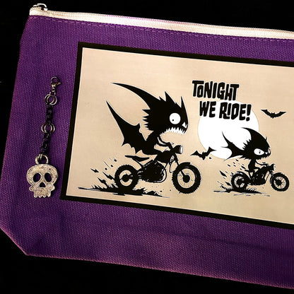 Midnight Mischief Team Spooky Zipper Bag