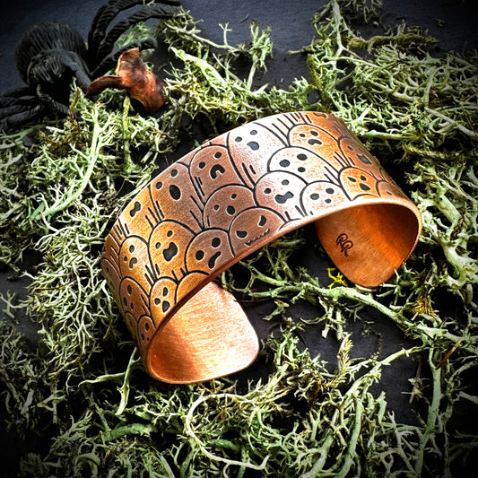 Copper Ghostie Cuff